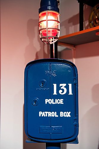 ALEX LUPUL / WINNIPEG FREE PRESS  

A police patrol box is photographed in the Winnipeg Police Museum on August, 26, 2021.