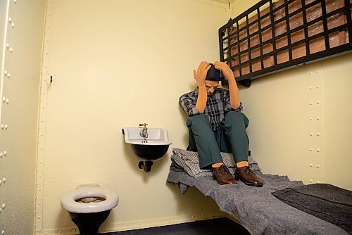 ALEX LUPUL / WINNIPEG FREE PRESS  

A jail cell is photographed in the Winnipeg Police Museum on August, 26, 2021.