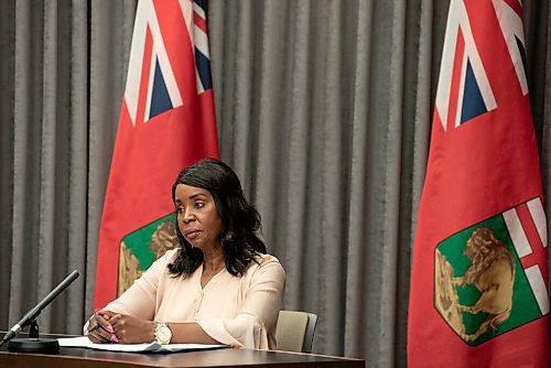 ALEX LUPUL / WINNIPEG FREE PRESS  

Health and Seniors Care Minister Audrey Gordon is photographed during a public health orders update on August, 27, 2021.