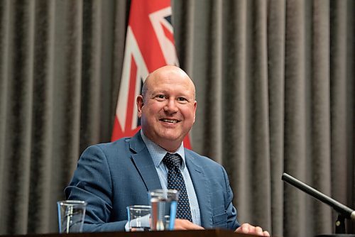 ALEX LUPUL / WINNIPEG FREE PRESS  

Dr. Brent Roussin, chief provincial public health officer, is photographed during a public health orders update on August, 27, 2021.