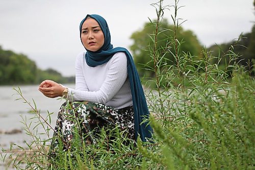 RUTH BONNEVILLE / WINNIPEG FREE PRESS

LOCAL - young afghans

Portrait of Zobaida Mohammed Hussaint aken along the Assiniboine River near the park Thursday. 

Story: for Melissa's feature about how young Afghan Canadians are responding to the crisis in Afghanistan. Zobaida is a young Hazara woman who spoke at Saturdays rally.


Sept 3rd,  2021
