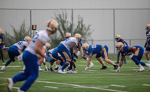 JESSICA LEE/WINNIPEG FREE PRESS

Winnipegs Blue Bombers practice training drills at University of Manitobas campus on September 2, 2021.

Reporter: Jeff Hamilton