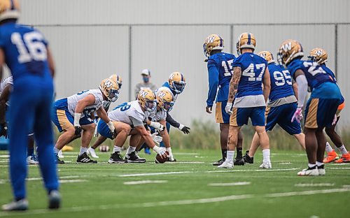 JESSICA LEE/WINNIPEG FREE PRESS

Winnipegs Blue Bombers practice training drills at University of Manitobas campus on September 2, 2021.

Reporter: Jeff Hamilton