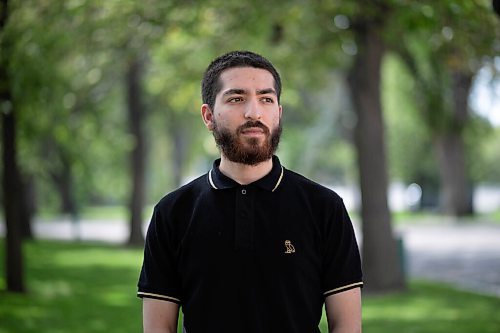 JESSICA LEE/WINNIPEG FREE PRESS

Bashir Faqiri, 21, organized a rally on August 28th, 2021, at the Legislature Building in Winnipeg, Manitoba, to bring awareness to the situation in Afghanistan. Originally from Pakistan, he and his family moved to Winnipeg when he was just 1 years old. He is photographed at the Legislature Building on September 6, 2021.


Reporter: Melissa