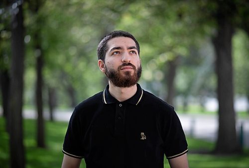 JESSICA LEE/WINNIPEG FREE PRESS

Bashir Faqiri, 21, organized a rally on August 28th, 2021, at the Legislature Building in Winnipeg, Manitoba, to bring awareness to the situation in Afghanistan. Originally from Pakistan, he and his family moved to Winnipeg when he was just 1 years old. He is photographed at the Legislature Building on September 6, 2021.


Reporter: Melissa