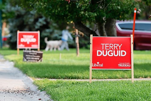 JOHN WOODS / WINNIPEG FREE PRESS
The election race is tight in Winnipeg South between PC and Liberal parties Thursday, September 9, 2021. 

Reporter: ?