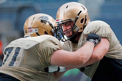 JOHN WOODS / WINNIPEG FREE PRESS
University of Manitoba Bison Joel Cardinal at practice Thursday, September 9, 2021.
Reporter: Allen