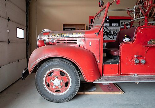 JESSICA LEE/WINNIPEG FREE PRESS

A restored St. Vital fire department truck is displayed at the St. Vital Museum, photographed on September 15, 2021. The museum is re-opening with new displays after a 18-month closure due to COVID.

Reporter: Brenda


