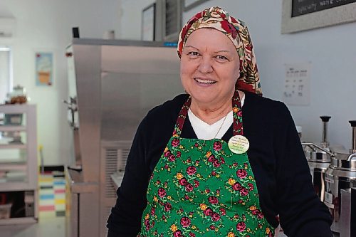Canstar Community News Baba's House owner Orysia Ehrmantraut finds joy connecting people through food. (CODY SELLAR / CANSTAR COMMUNITY NEWS / TIMES)