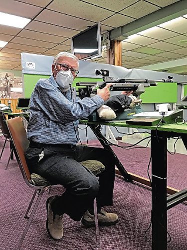 Canstar Community News Gord Oliver, vice-president of the Manitoba Provincial Rifle Association Inc., would like to invite prospective shooters to check out the group's small bore range in the basement of the Elmwood Legion (920 Nairn Ave.). (SHELDON BIRNIE/CANSTAR/THE HERALD)