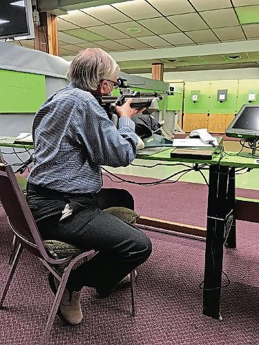 Canstar Community News Gord Oliver, vice-president of the Manitoba Provincial Rifle Association Inc., would like to invite prospective shooters to check out the group's small bore range in the basement of the Elmwood Legion (920 Nairn Ave.). (SHELDON BIRNIE/CANSTAR/THE HERALD)