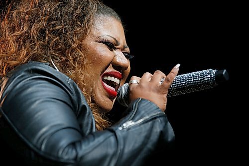 JOHN WOODS / WINNIPEG FREE PRESS
Simone Denny performs at the Electric Circus concert at a downtown arena in Winnipeg Tuesday, September 21, 2021. 

Reporter: ?