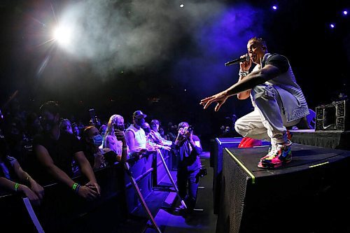 JOHN WOODS / WINNIPEG FREE PRESS
2 Unlimited performs at the Electric Circus concert at a downtown arena in Winnipeg Tuesday, September 21, 2021. 

Reporter: ?