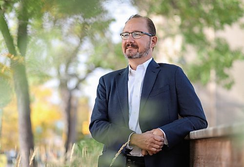 JESSICA LEE / WINNIPEG FREE PRESS

Wawanesa Mutual Insurance Co. CEO Jeff Goy poses for a portrait at company headquarters on September 23, 2021.

Reporter: Martin