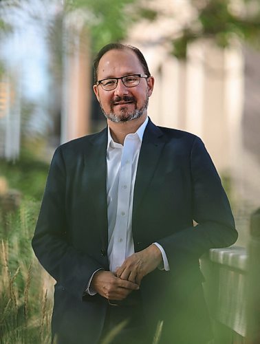 JESSICA LEE / WINNIPEG FREE PRESS

Wawanesa Mutual Insurance Co. CEO Jeff Goy poses for a portrait at company headquarters on September 23, 2021.

Reporter: Martin