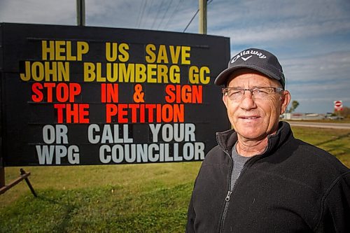 MIKE DEAL / WINNIPEG FREE PRESS
Brian Campbell, operates John Blumberg Golf Course, and is part of the campaign against its sale.
See Joyanne story
210923 - Thursday, September 23, 2021.