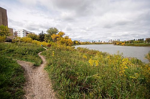 MIKAELA MACKENZIE / WINNIPEG FREE PRESS

Trails along the river between The Forks and Churchill Drive in Winnipeg on Friday, Sept. 24, 2021.  For Ryan story.
Winnipeg Free Press 2021.