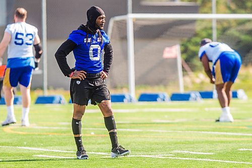 MIKAELA MACKENZIE / WINNIPEG FREE PRESS

Josh Johnson (0) at Bombers practice in Winnipeg on Monday, Sept. 27, 2021.  For Taylor Allen story.
Winnipeg Free Press 2021.