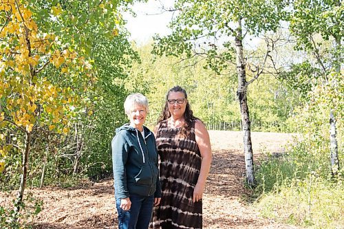 Canstar Community News Sept. 22, 2021 - Diana Juchnowski (right) and Joan Spice, are two of Headingley's Grand Trunk Trail Association committee members. Both women have been instrumental in developing ideas for their new scenic pathway. (JOSEPH BERNACKI/CANSTAR COMMUNITY NEWS/HEADLINER)