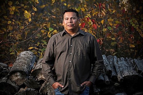 JOHN WOODS / WINNIPEG FREE PRESS
Bradford Bilodeau, a Sixties Scoop survivor, is photographed at his home in Beausejour Tuesday, September 28, 2021. 

Reporter: Sinclair