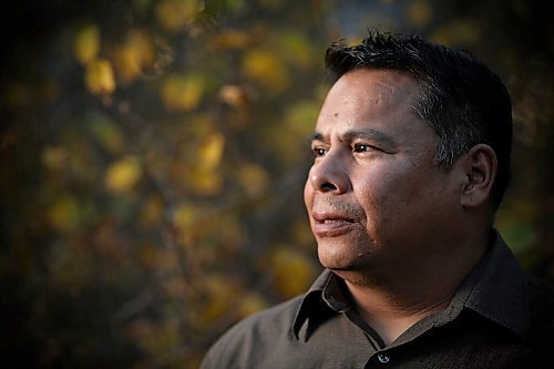 JOHN WOODS / WINNIPEG FREE PRESS
Bradford Bilodeau, a Sixties Scoop survivor, is photographed at his home in Beausejour Tuesday, September 28, 2021. 

Reporter: Sinclair