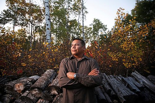 JOHN WOODS / WINNIPEG FREE PRESS
Bradford Bilodeau, a Sixties Scoop survivor, is photographed at his home in Beausejour Tuesday, September 28, 2021. 

Reporter: Sinclair