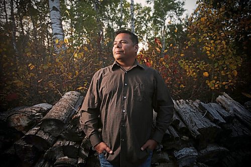 JOHN WOODS / WINNIPEG FREE PRESS
Bradford Bilodeau, a Sixties Scoop survivor, is photographed at his home in Beausejour Tuesday, September 28, 2021. 

Reporter: Sinclair