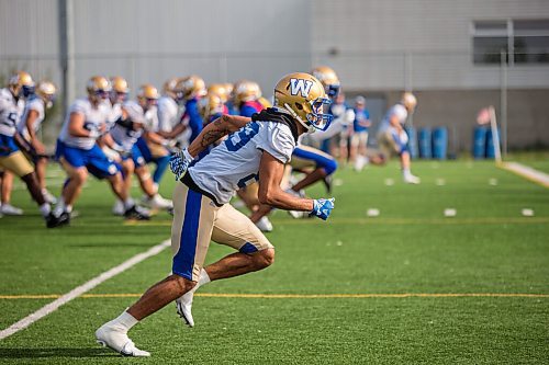 MIKAELA MACKENZIE / WINNIPEG FREE PRESS

Kenny Lawler (89) at Bombers practice in Winnipeg on Wednesday, Sept. 29, 2021. For Jeff story.
Winnipeg Free Press 2021.