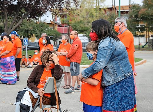 JESSICA LEE / WINNIPEG FREE PRESS

A crowd gathered at Ma Mawi Wi Chi Itata Centre on September 30, 2021 for Truth and Reconciliation Day.



