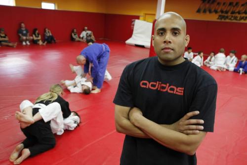 BORIS.MINKEVICH@FREEPRESS.MB.CA  100519 BORIS MINKEVICH / WINNIPEG FREE PRESS Jerin Valel of Winnipeg is the first certified Mixed Martial Arts (MMA) Official course trainer in Canada. He was certified throug the Command MMA Refere and Judging  Training School. The course was led by veteran MMA referee Big John McCarthy.