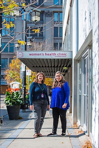 MIKAELA MACKENZIE / WINNIPEG FREE PRESS

Erin Bockstael (left) and Dr. Carol Scurfield pose fo a portrait at the Women's Health Clinic in Winnipeg on Tuesday, Oct. 5, 2021. For Eva/Jen story.
Winnipeg Free Press 2021.