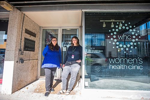 MIKAELA MACKENZIE / WINNIPEG FREE PRESS

Dr. Carol Scurfield (left) and Erin Bockstael pose fo a portrait at the Women's Health Clinic in Winnipeg on Tuesday, Oct. 5, 2021. For Eva/Jen story.
Winnipeg Free Press 2021.