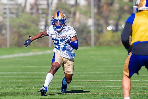 MIKAELA MACKENZIE / WINNIPEG FREE PRESS

Kelvin McKnight (87) at Bombers practice in Winnipeg on Wednesday, Oct. 6, 2021. For Jeff Hamilton story.
Winnipeg Free Press 2021.