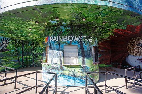 MIKE DEAL / WINNIPEG FREE PRESS
Rainbow Stage an outdoor theatre, located in Kildonan Park.
211007 - Thursday, October 07, 2021.