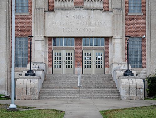 JESSICA LEE / WINNIPEG FREE PRESS

Winnipeg Technical Vocational High School photographed on October 14, 2021.

Reporter: Maggie




