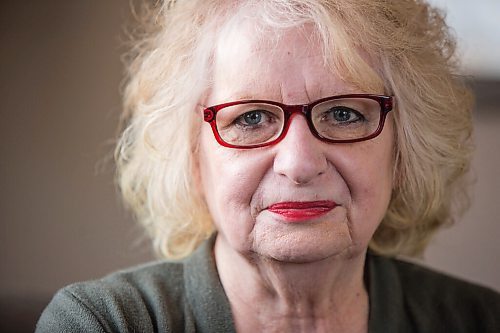 MIKAELA MACKENZIE / WINNIPEG FREE PRESS

Wilma Derksen, who is fighting back against rumour of her death, poses for a portrait at her office in Winnipeg on Monday, Oct. 18, 2021. For John Longhurst story.
Winnipeg Free Press 2021.