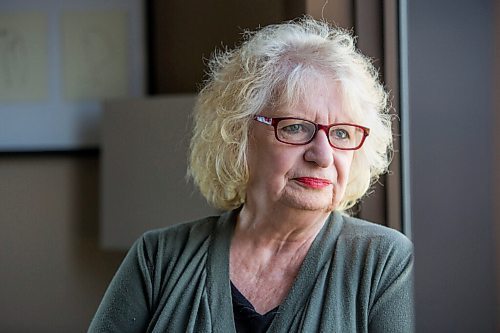 MIKAELA MACKENZIE / WINNIPEG FREE PRESS

Wilma Derksen, who is fighting back against rumour of her death, poses for a portrait at her office in Winnipeg on Monday, Oct. 18, 2021. For John Longhurst story.
Winnipeg Free Press 2021.