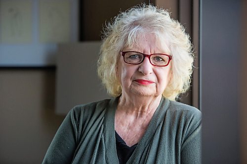 MIKAELA MACKENZIE / WINNIPEG FREE PRESS

Wilma Derksen, who is fighting back against rumour of her death, poses for a portrait at her office in Winnipeg on Monday, Oct. 18, 2021. For John Longhurst story.
Winnipeg Free Press 2021.