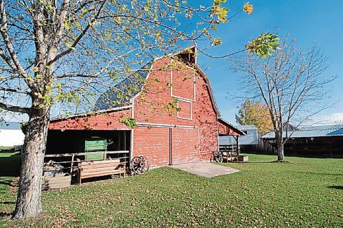 Canstar Community News Oct. 12, 2021 - In years past, the famous old red barn was the host of many Halloween activities at Fort La Reine Museum. This year, Fright at the Museum is being held outdoors only to keep people from overcrowding. (JOSEPH BERNACKI/CANSTAR COMMUNITY NEWS/HEADLINER)