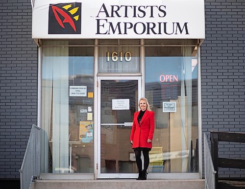 JESSICA LEE / WINNIPEG FREE PRESS

President and owner of Artists Emporium Janeen Junson is photographed at AEs current location on St. James St. on October 25, 2021.

Reporter: Gabby






