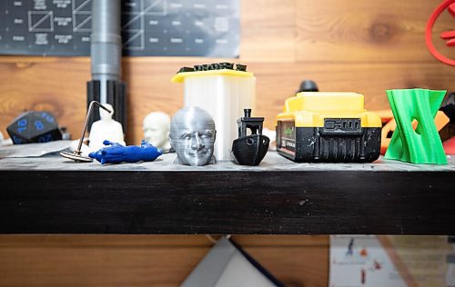 JESSICA LEE / WINNIPEG FREE PRESS

3D printed models at North Forge Fabrication Lab are photographed on October 27, 2021. The lab allows members to use all of their equipment for a monthly fee.

Reporter: Martin







