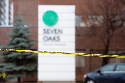 Mike Sudoma / Winnipeg Free Press
Caution tape blocks one of the main entrances to aeven Oaks Hospital Wednesday afternoon. The incident occurred at approximately 2:30 pm and one individual has been transported for treatment who is in un-stable condition
October 27, 2021