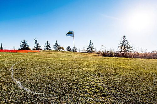 Mike Sudoma / Winnipeg Free Press
One of Southside Golf Courses temporary golf greens
November 3, 2021