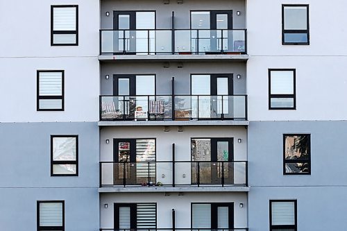 SHANNON VANRAES / WINNIPEG FREE PRESS
A new apartment block at 30 University Crescent is now welcoming students and was photographed on November 4, 2021.