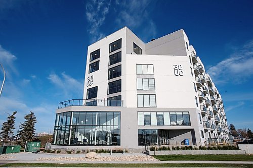 SHANNON VANRAES / WINNIPEG FREE PRESS
A new apartment block at 30 University Crescent is now welcoming students and was photographed on November 4, 2021.