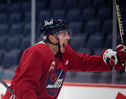 JESSICA LEE / WINNIPEG FREE PRESS

Nate Schmidt at Canada Life Centre during practice on November 12, 2021.







