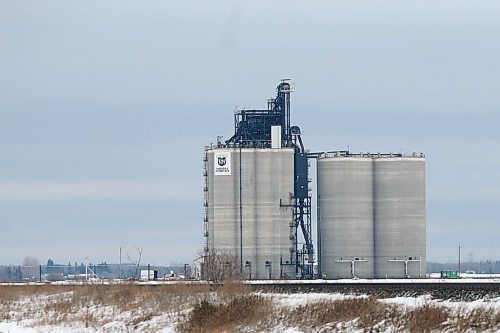 SHANNON VANRAES / WINNIPEG FREE PRESS
Parrish & Heimbecker has opened the new Dugald Grain Elevator & Crop Inputs Centre east of Winnipeg. Photographed November 16, 2021.