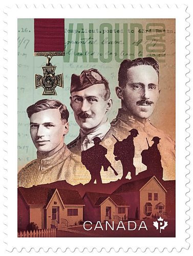 Canstar Community News Canada Post recently issued a new stamp commemorating the First World War heroes of Pine Street in Winnipeg, which was renamed Valour Road in 1925.