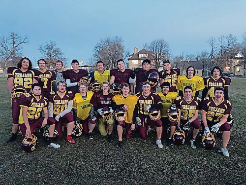 Canstar Community News Nov. 17, 2021 - The PCI Trojans wrapped up their WHSFL 2021 season with a record of 2-4 on the year. With eight players set to graduate, Trojans head coach Jill Fast is excited to welcome back a large returning core of players for next season on the gridiron. (SUPPLIED PHOTO)