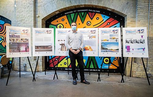 JESSICA LEE / WINNIPEG FREE PRESS

Warming Huts v.2022: An Arts + Architecture Competition on Ice presents its winning designs at the Forks Market on November 25, 2021. Warming Huts production coordinator Peter Hargraves poses for a portrait.

Reporter: Alan










